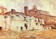 John Singer Sargent Santiago de Compostella Spain oil painting artist